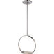 Cirque LED 14 inch Polished Nickel Pendant Ceiling Light