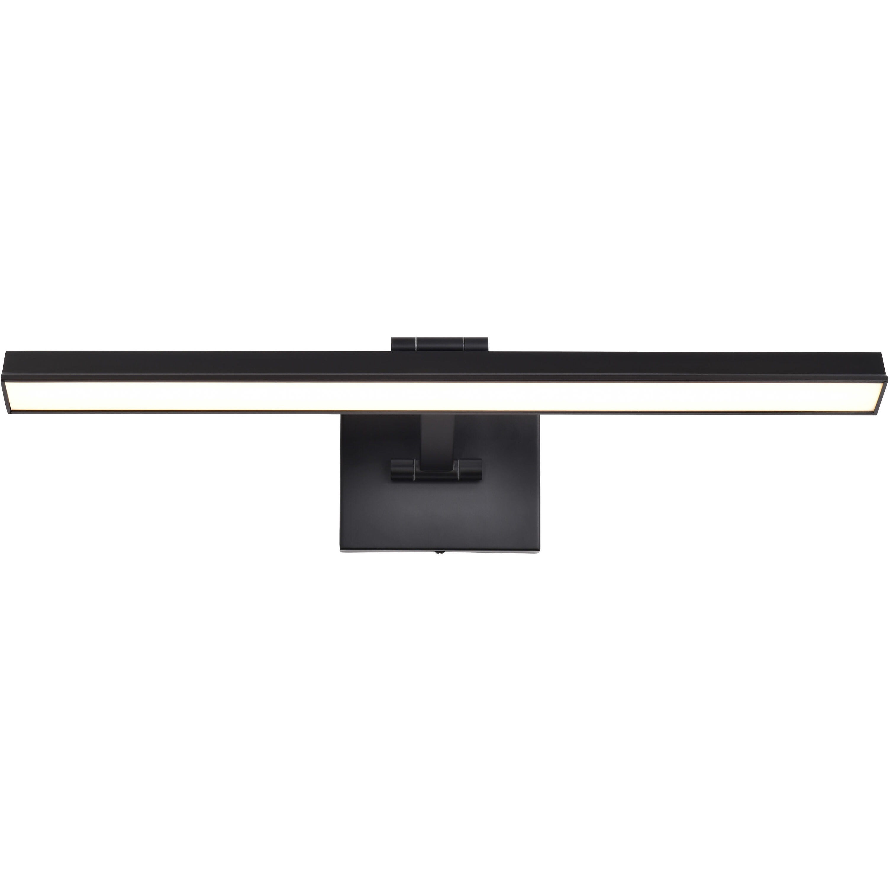 Hazel LED 24 inch Black Vanity Wall Light