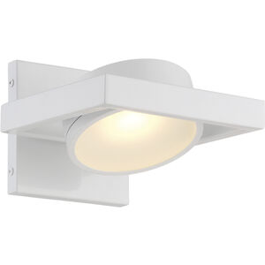 Hawk LED 7 inch White Wall Sconce Wall Light