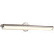 Auden LED 35.5 inch Brushed Nickel Vanity Wall Light