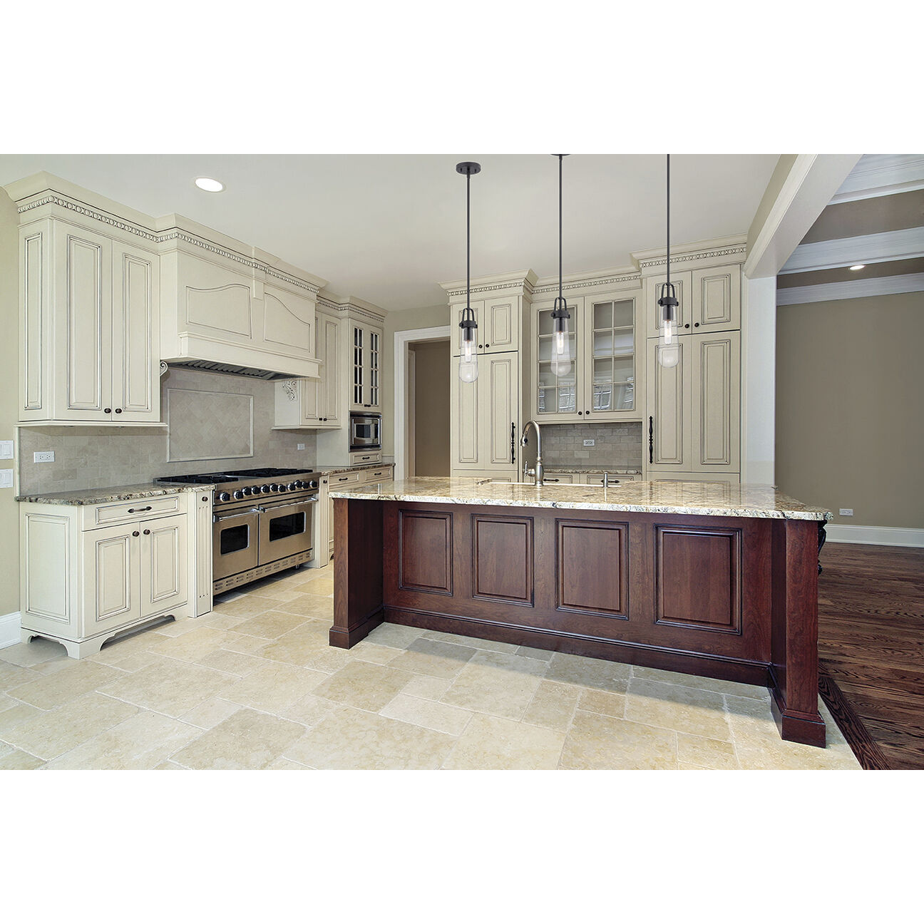 Beaker 1 Light 4.75 inch Aged Bronze Mini Pendant Ceiling Light