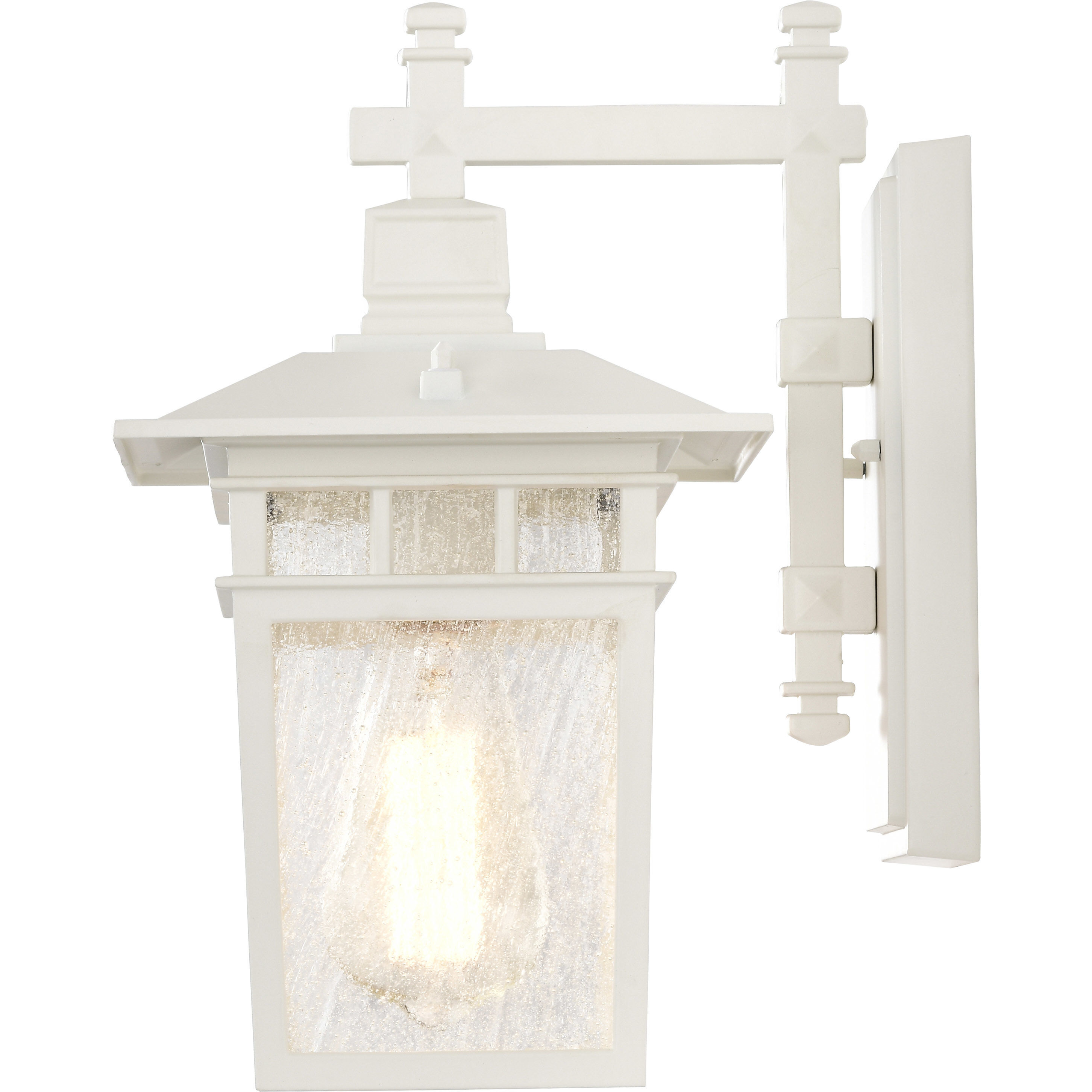 Cove Neck 1 Light 12 inch White Outdoor Wall Lantern