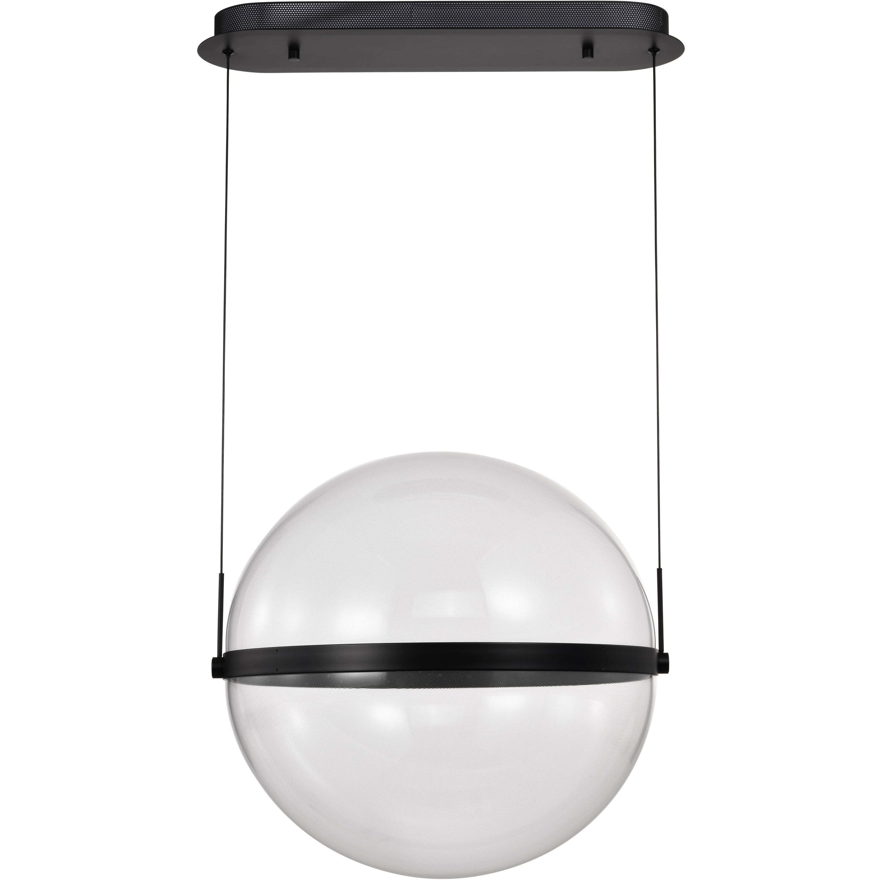 Arvada LED 20.5 inch Matte Black Pendant Ceiling Light