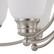 Empire 6 Light 26 inch Brushed Nickel Chandelier Ceiling Light