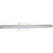 Mila LED 35.8 inch Brushed Nickel Vanity Wall Light