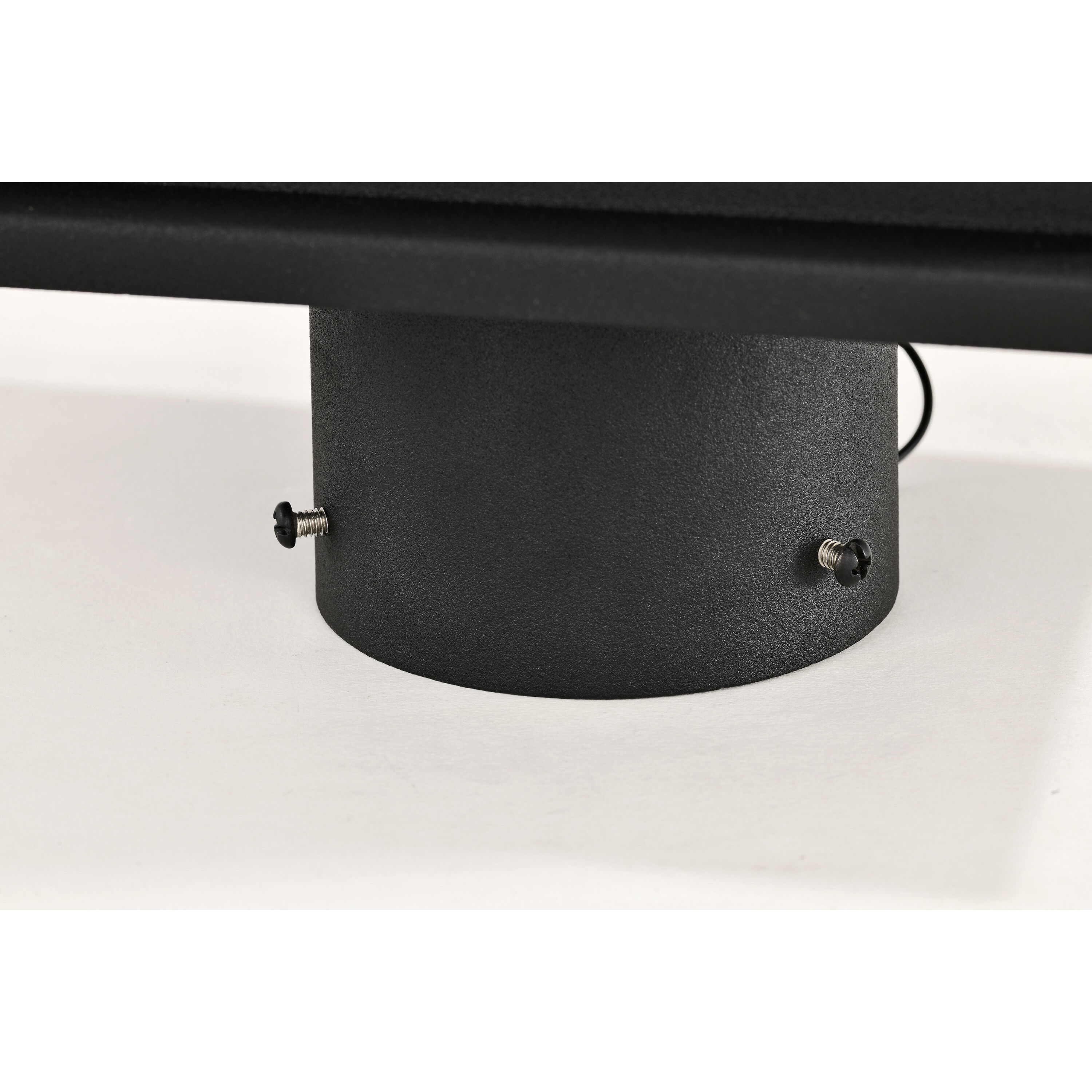 Sullivan 17 inch Matte Black Post Lantern