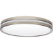 Brentwood LED 14.37 inch Brushed Nickel Close-to-Ceiling Ceiling Light