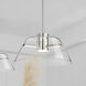 Edmond LED 17 inch Polished Nickel Pendant Ceiling Light