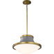 Lafayette 1 Light 18 inch Matte Gray Pendant Ceiling Light