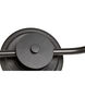 Warren 2 Light 14.5 inch Gun Metal Vanity Light Wall Light