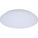 ColorQuick LED 13.98 inch White Flush Mount Ceiling Light