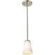 Royale 4.92 inch Brushed Nickel Pendant Ceiling Light