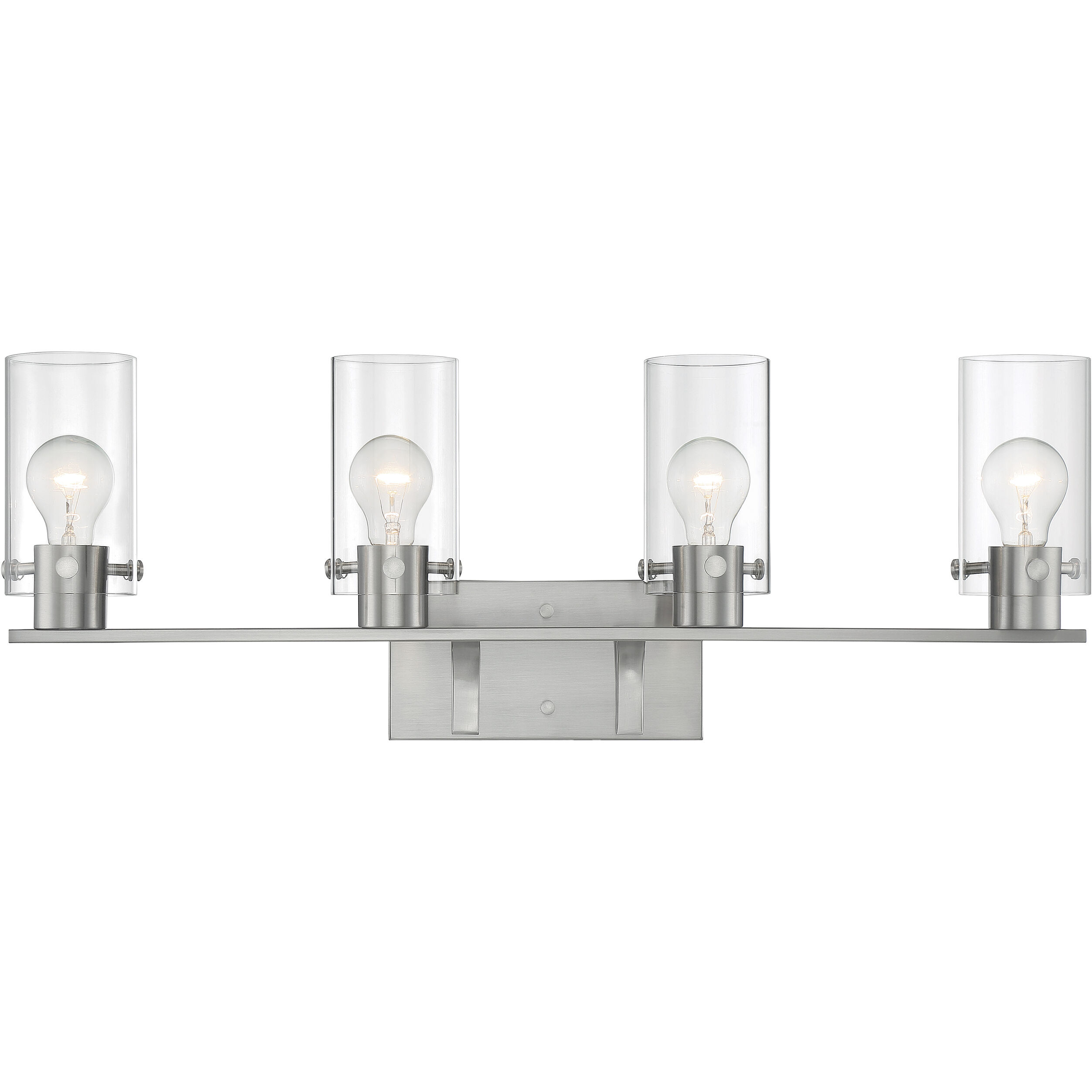 Sommerset 4 Light 30 inch Brushed Nickel Vanity Light Wall Light