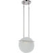 Latitude LED 11.25 inch Polished Nickel Pendant Ceiling Light
