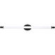 Edgeworth LED 39.63 inch Matte Black Vanity Light Wall Light