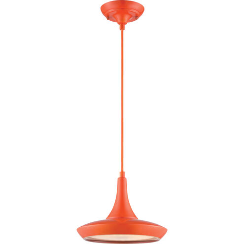 Fantom LED 11 inch Orange Pendant Ceiling Light