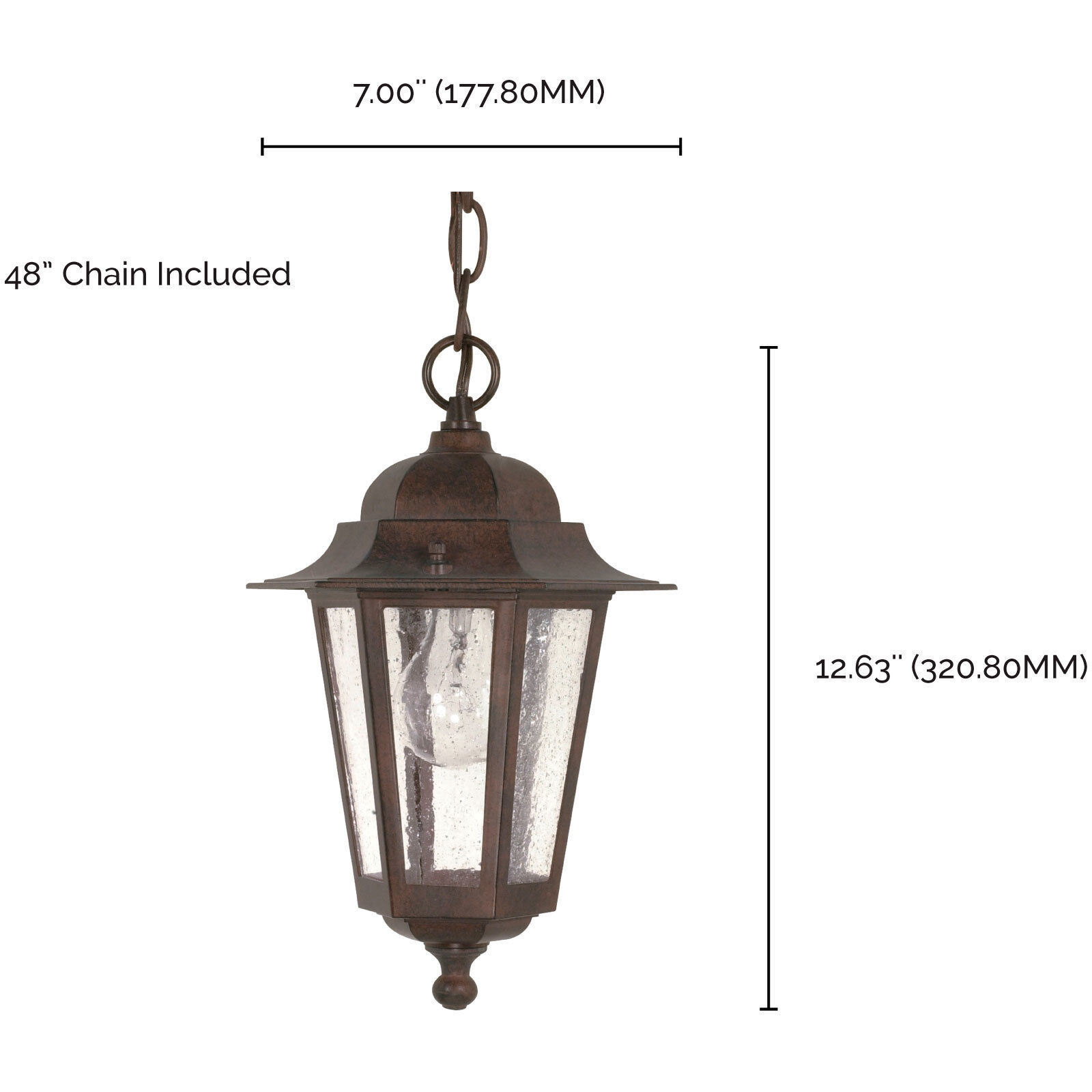 Outdoor lantern pendant sale