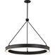 Longford LED 30 inch Textured Black Pendant Ceiling Light