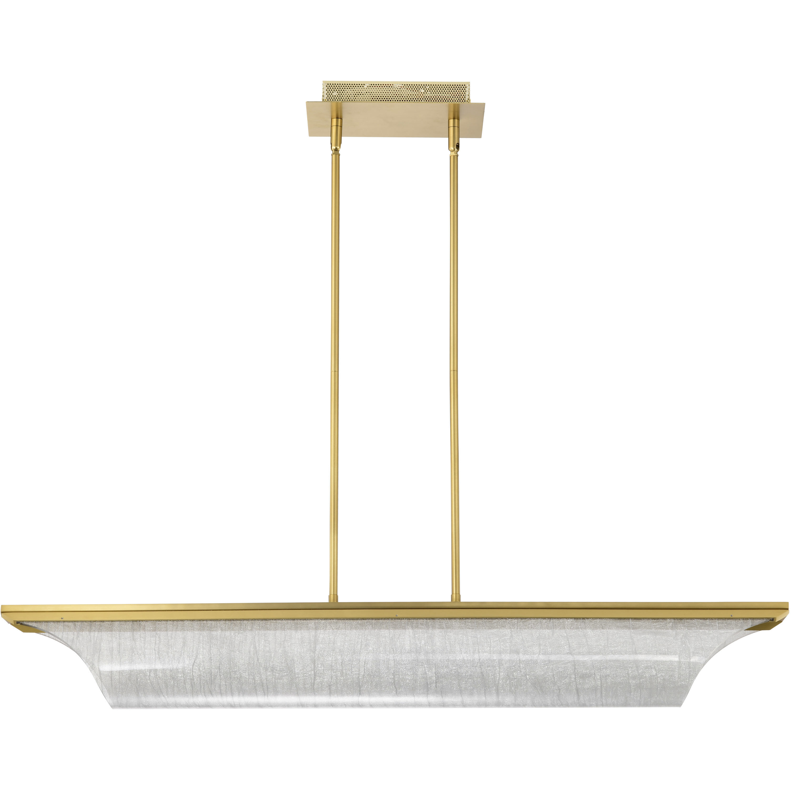 Idris LED 6.25 inch Vintage Brass Pendant Ceiling Light