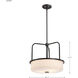 Warren 17 inch Gun Metal Pendant Ceiling Light