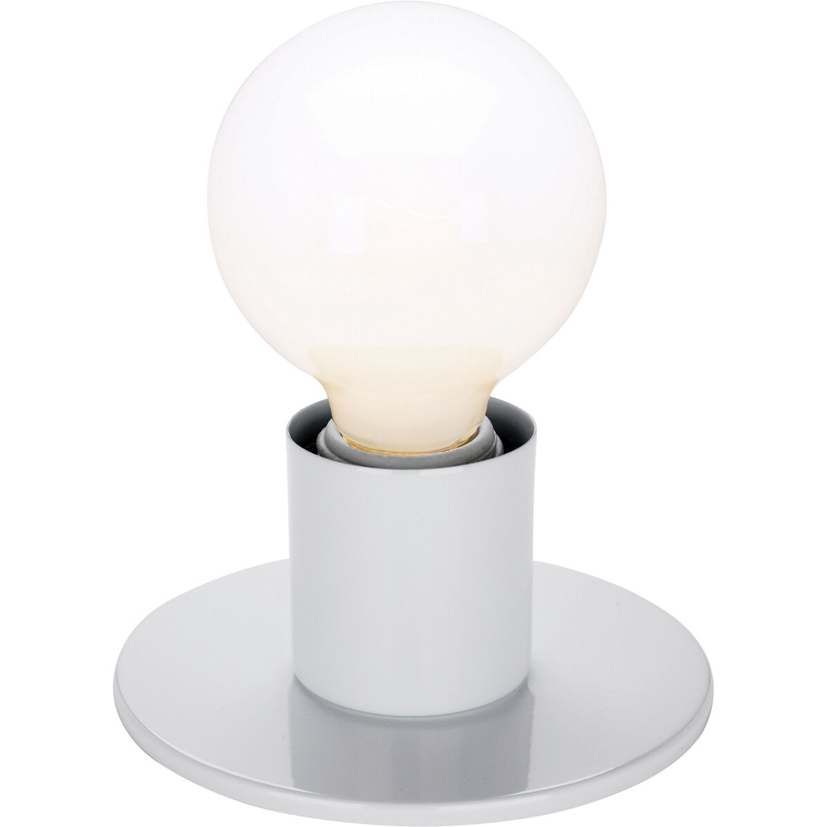 Brentwood 1 Light 5 inch White Flush Mount Ceiling Light