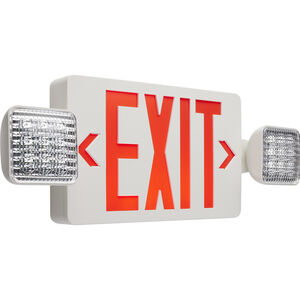 Exit Sign LED 19 inch White Exit & Emergency Sign Ceiling Light