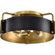 Altos 4 Light 18 inch Matte Black Semi Flush Mount Ceiling Light