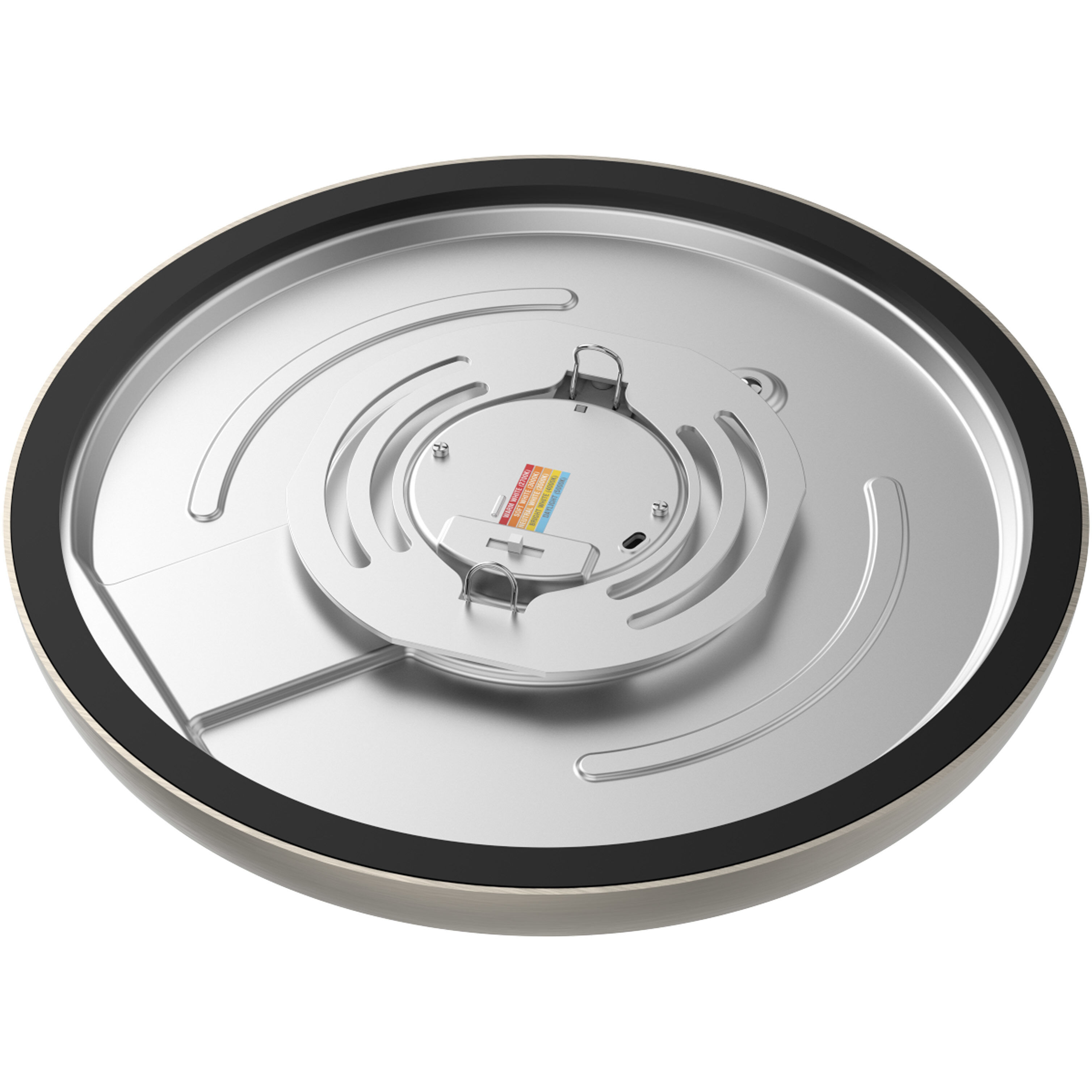 Blink LED 9 inch Brushed Nickel Edge Lit Ceiling Light