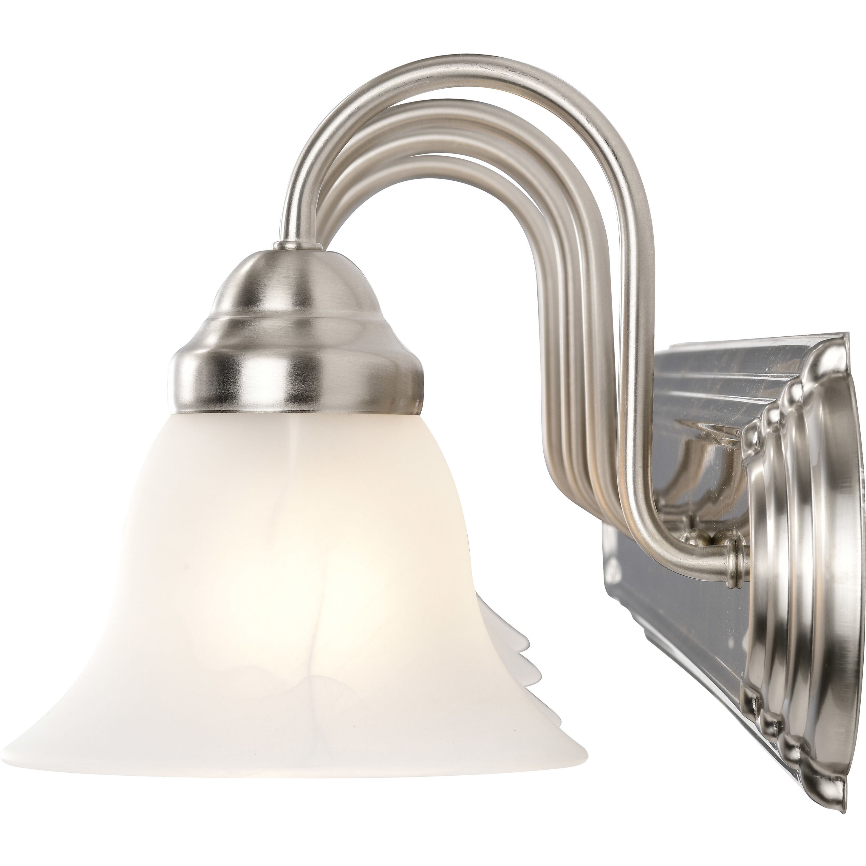 Ballerina 4 Light 30 inch Brushed Nickel Vanity Light Wall Light