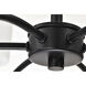 Liam 25 inch Matte Black Chandelier Ceiling Light