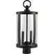 Broadstone 2 Light 21.7 inch Matte Black Outdoor Post Light