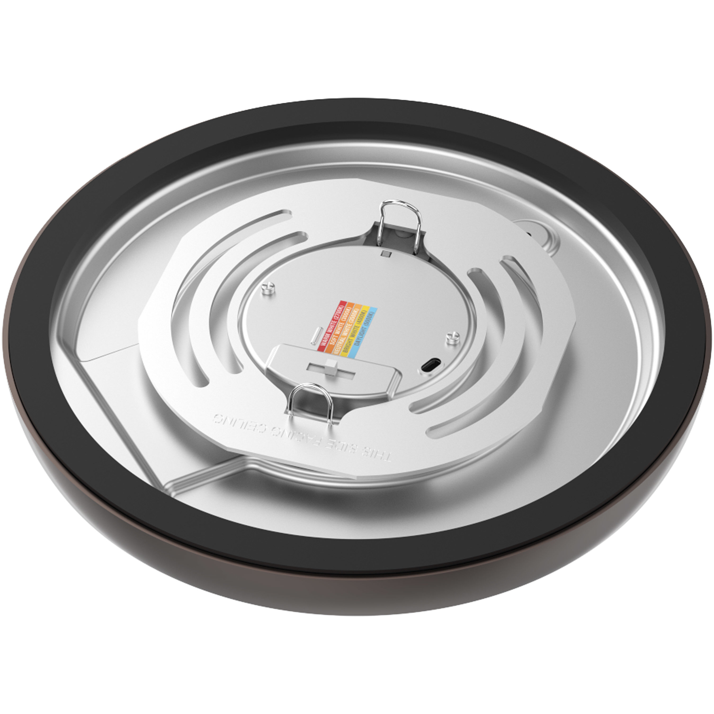 Blink LED 7 inch Bronze Edge Lit Ceiling Light