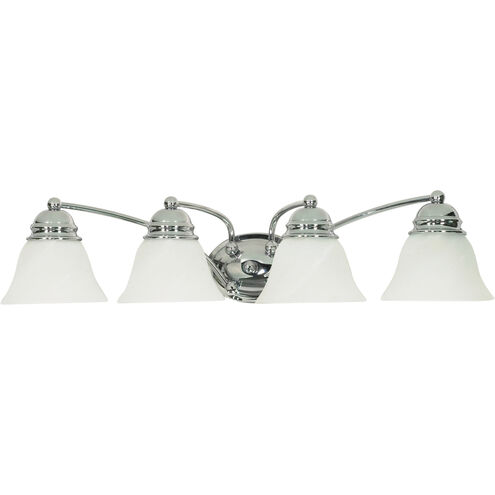 Empire 4 Light 29 inch Polished Chrome Vanity Light Wall Light