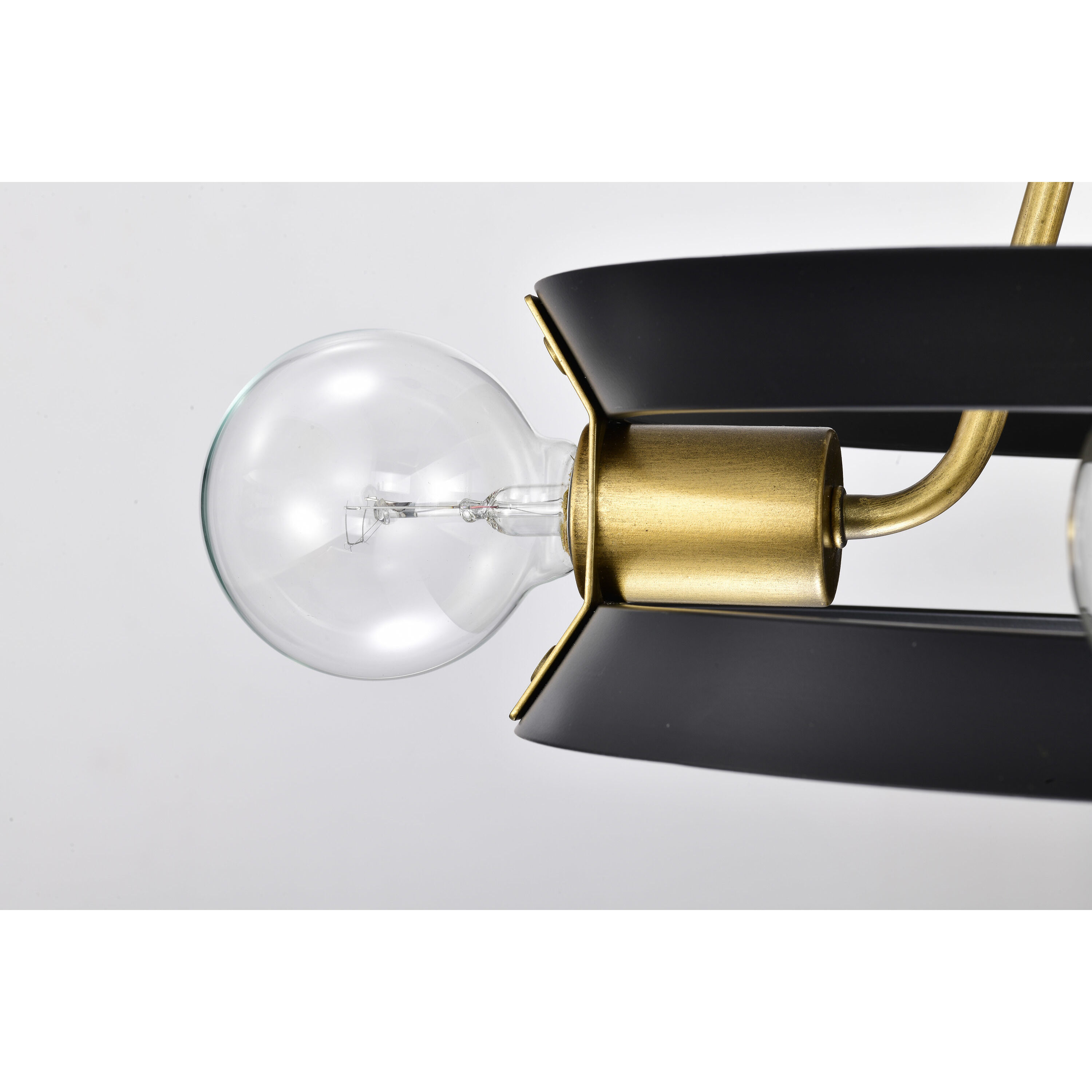 Marsden 4 Light 13.25 inch Matte Black Chandelier Ceiling Light