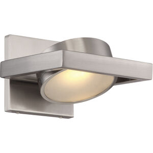 Hawk LED 7 inch Brushed Nickel Wall Sconce Wall Light