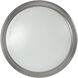 Brentwood LED 9.5 inch Brushed Nickel LED Disk Light Ceiling Light