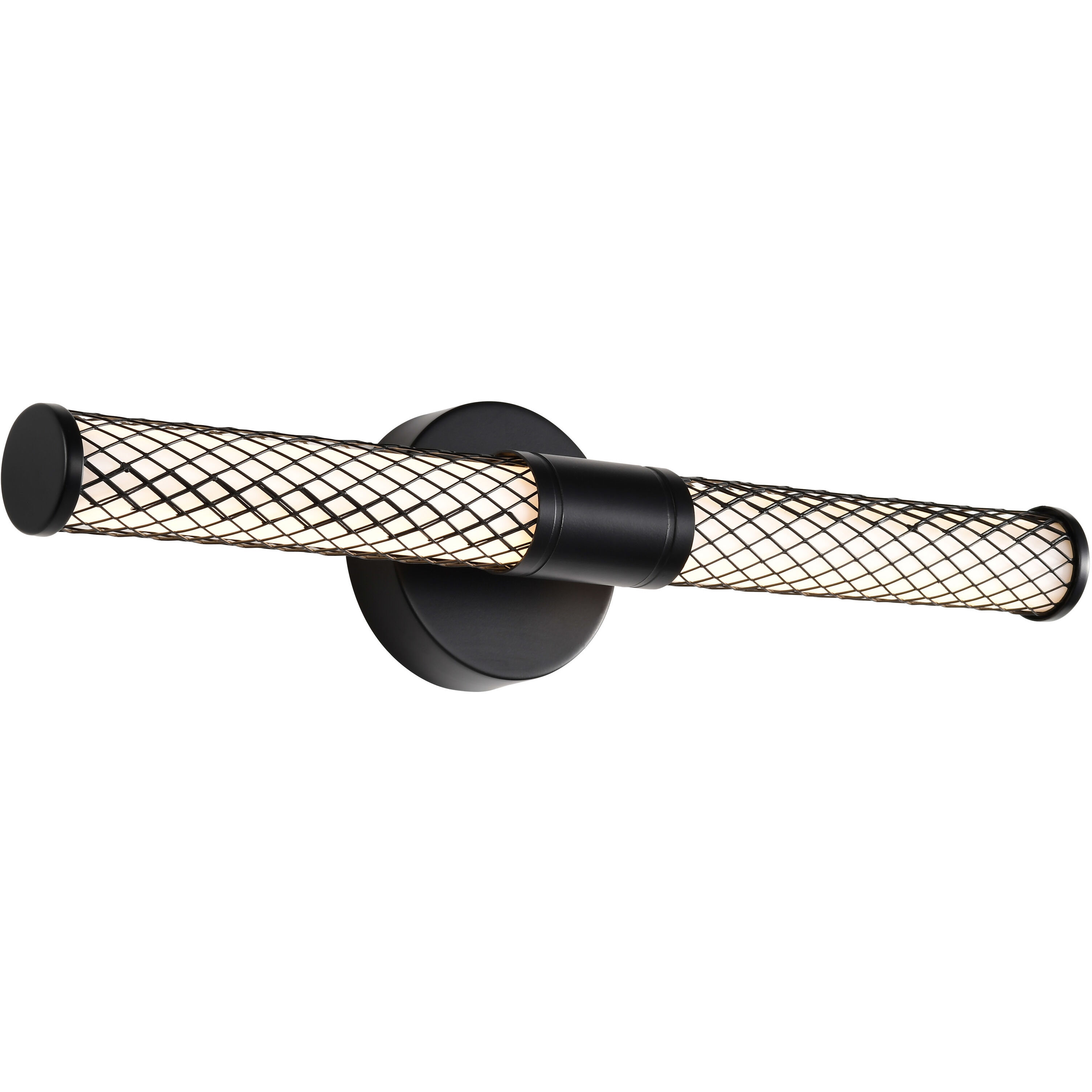Kingsport LED 20.5 inch Matte Black Vanity Light Wall Light