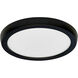 Blink LED 7 inch Black Edge Lit Ceiling Light