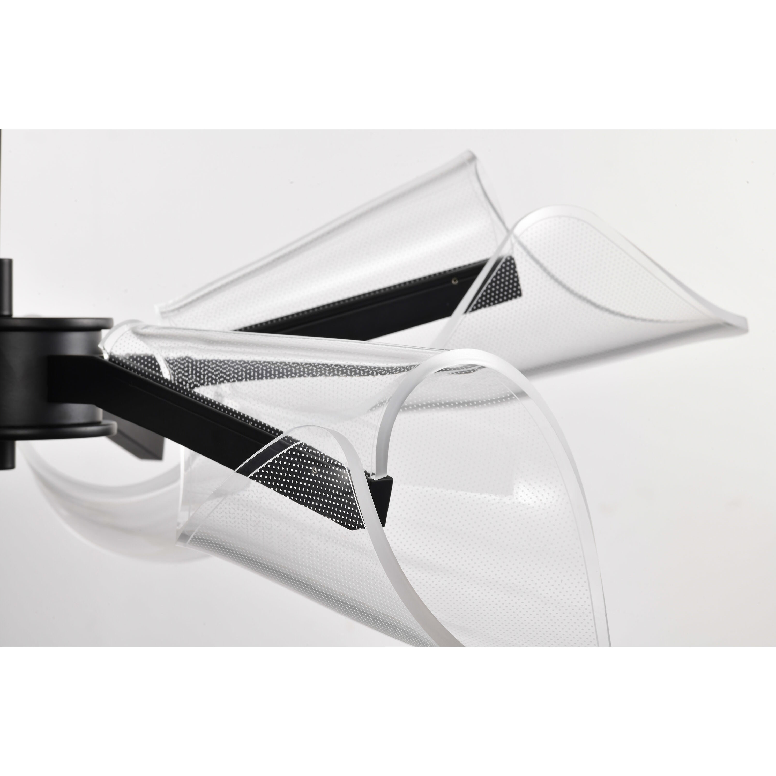 Sedona LED 28 inch Matte Black Chandelier Ceiling Light