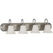 Dupont 4 Light 30 inch Brushed Nickel Vanity Light Wall Light