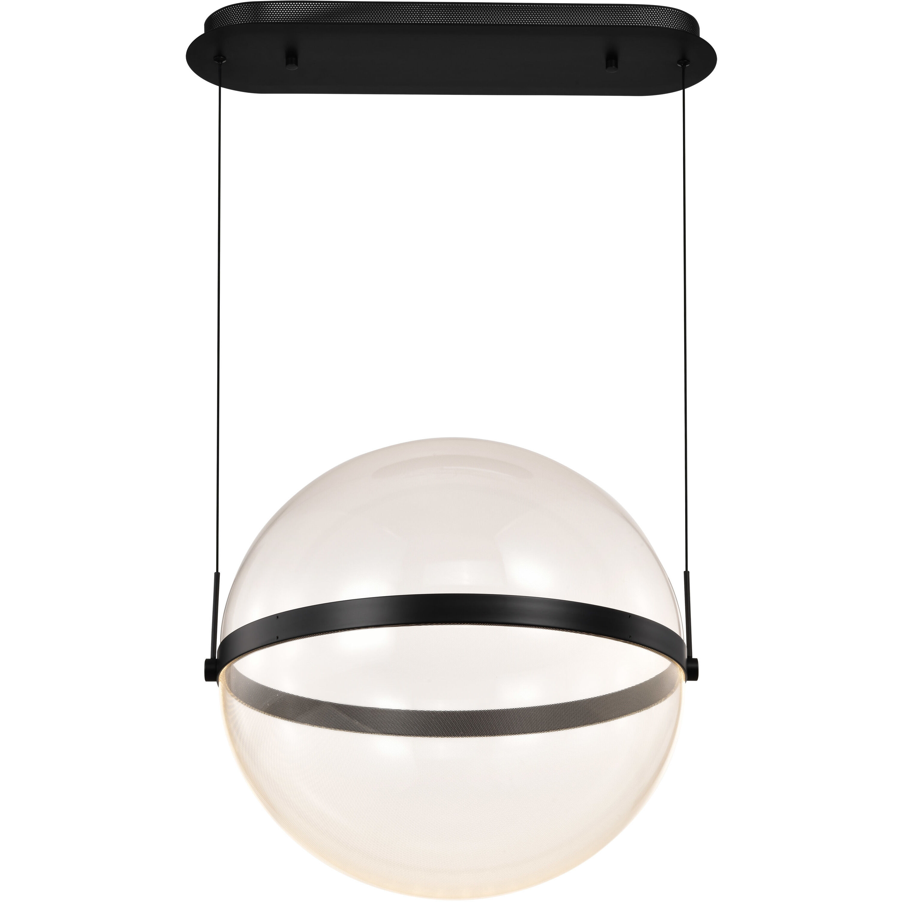 Arvada LED 20.5 inch Matte Black Pendant Ceiling Light