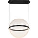 Arvada LED 20.5 inch Matte Black Pendant Ceiling Light