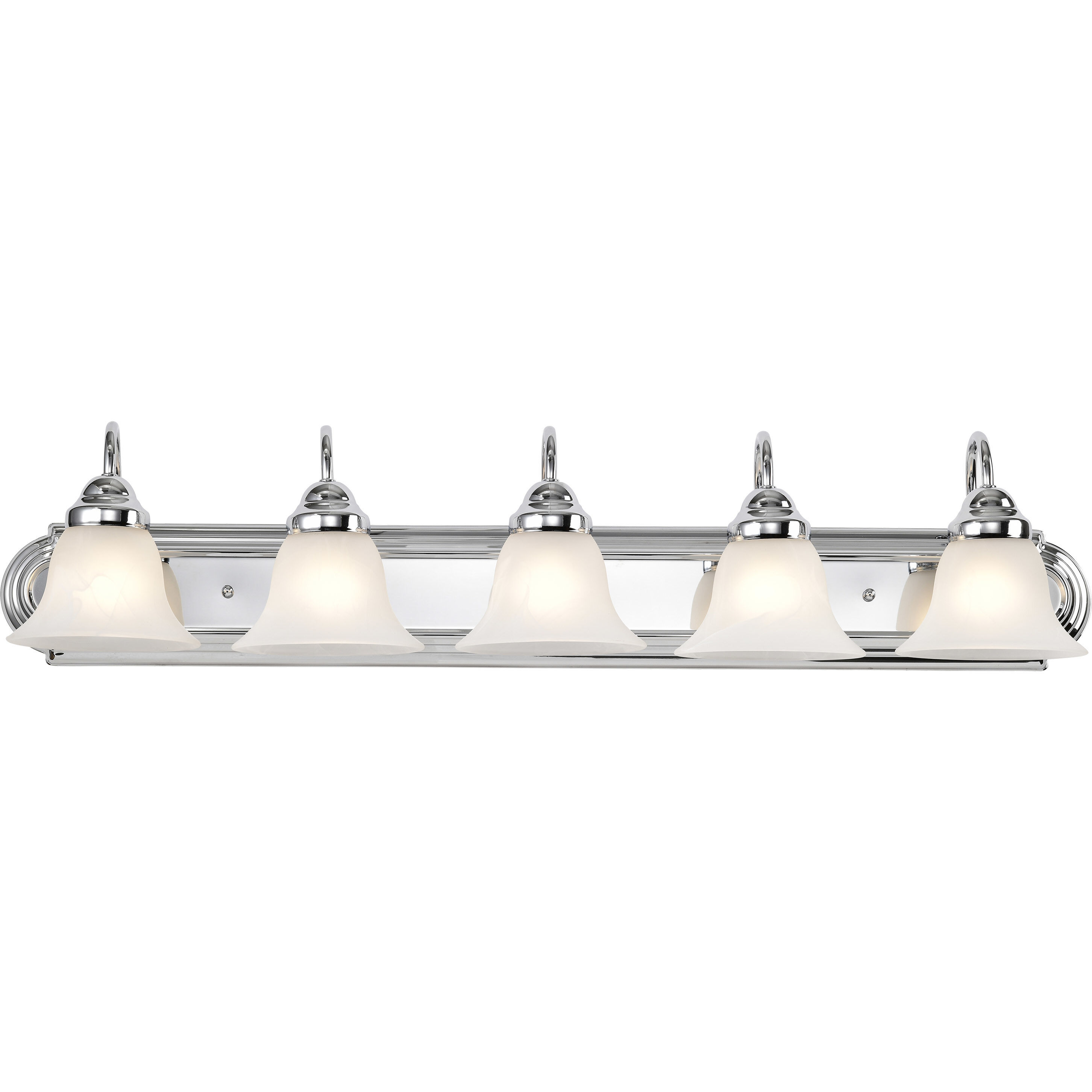 36 inch chrome vanity light outlet