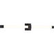 Brightwyn LED 35 inch Matte Black Vanity Wall Light