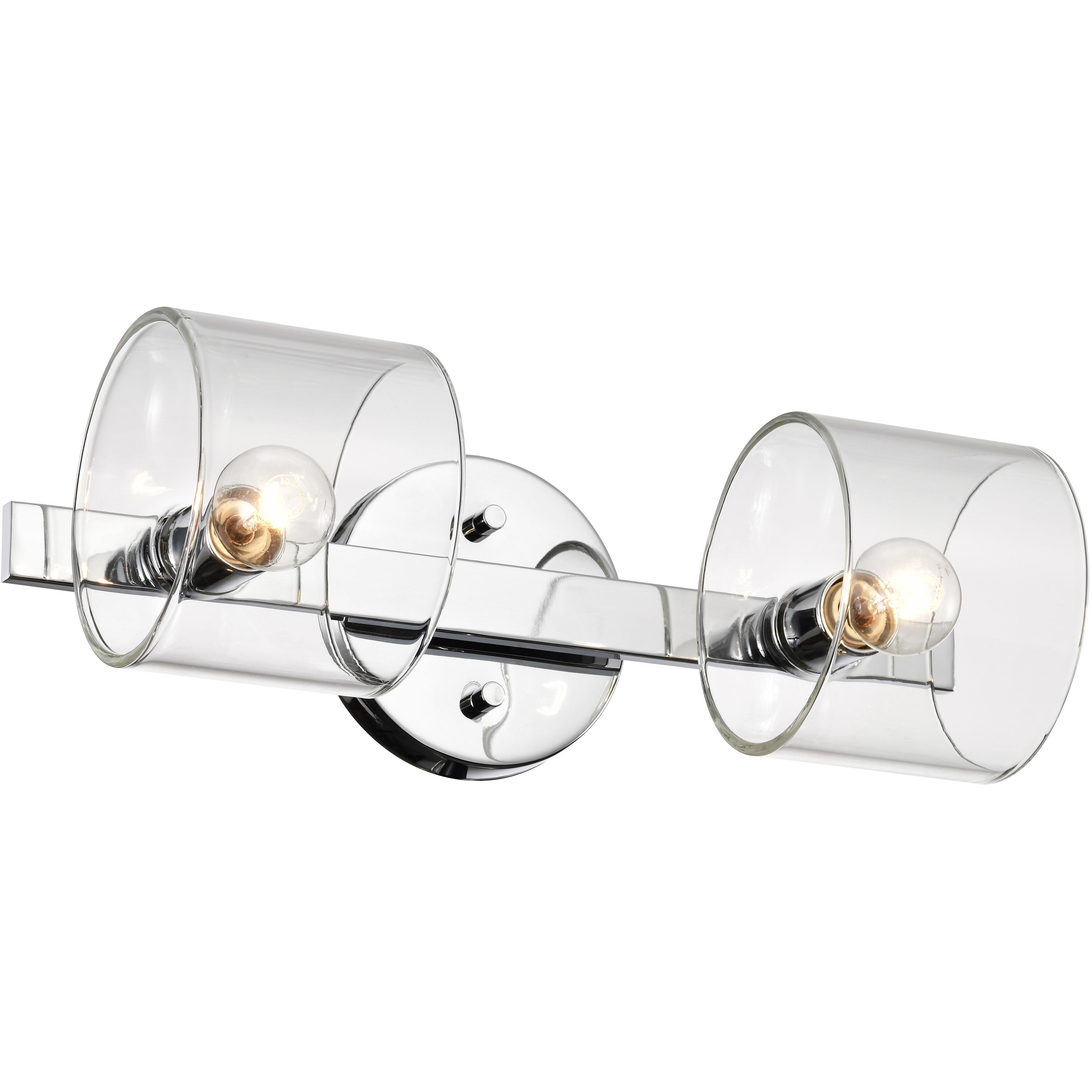 Marlowe 2 Light 15.5 inch Polished Nickel Vanity Light Wall Light