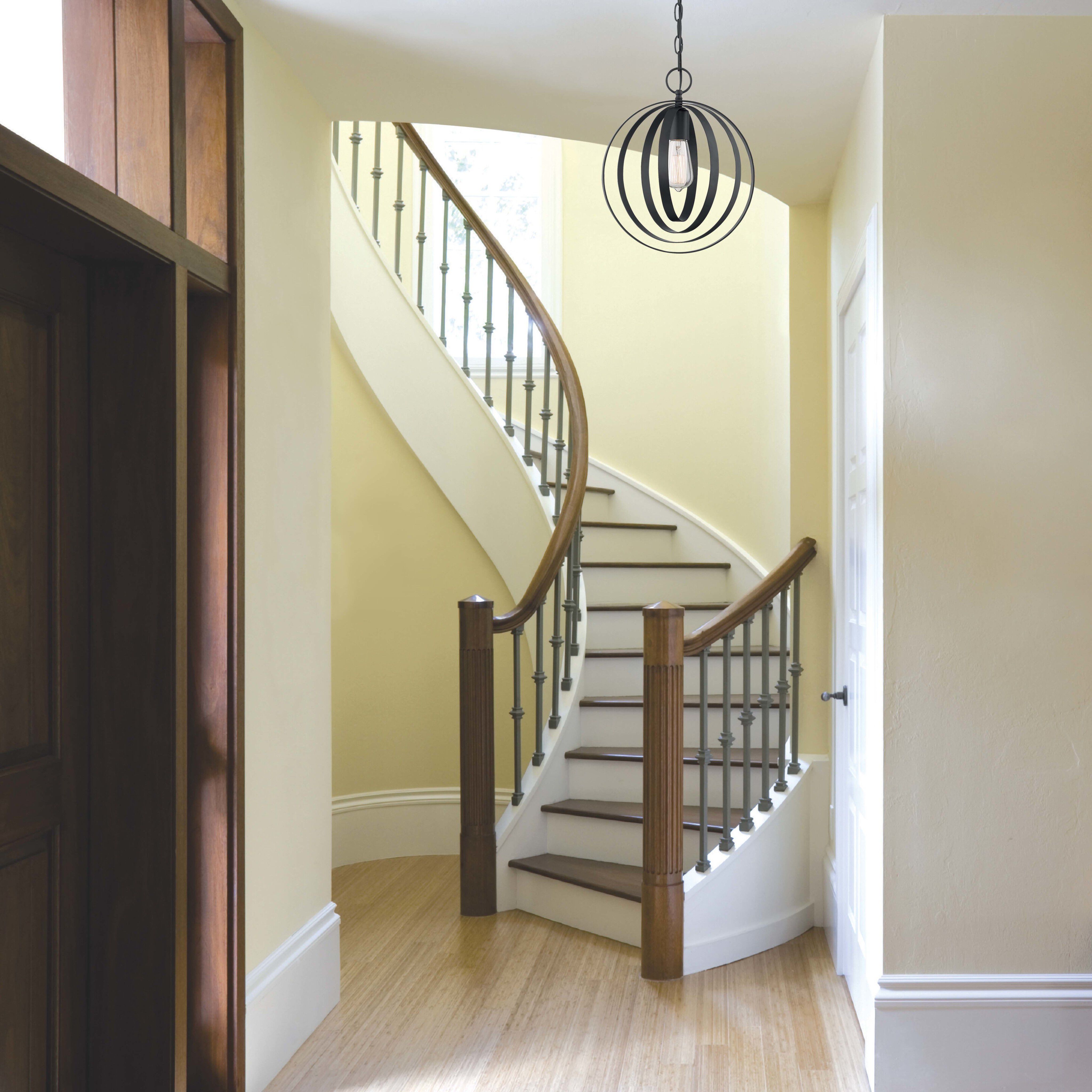 Pendleton 1 Light 12 inch Matte Black Pendant Ceiling Light