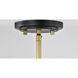 Adina 1 Light 12.75 inch Matte Black Pendant Ceiling Light