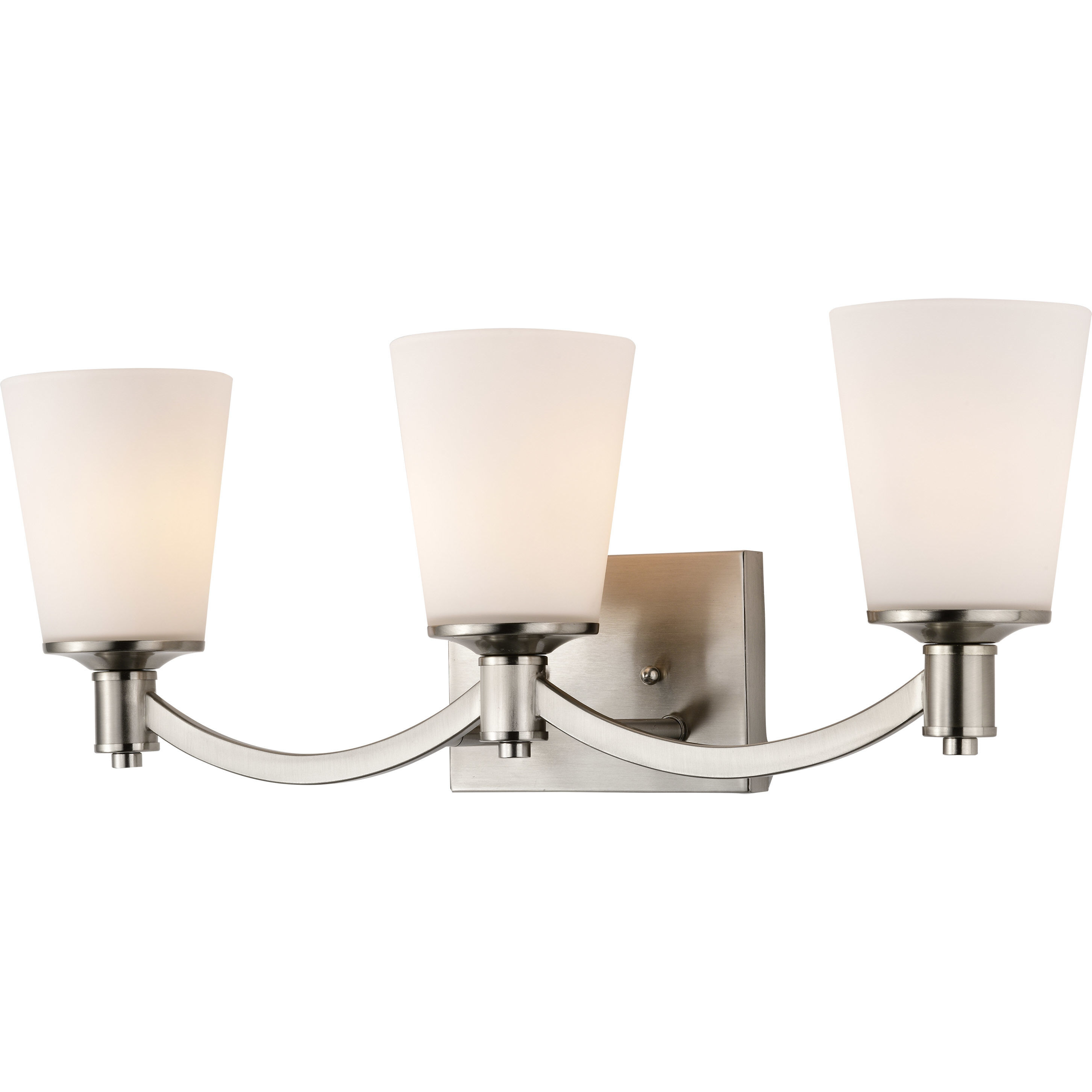 Laguna 3 Light 24 inch Brushed Nickel Vanity Light Wall Light 