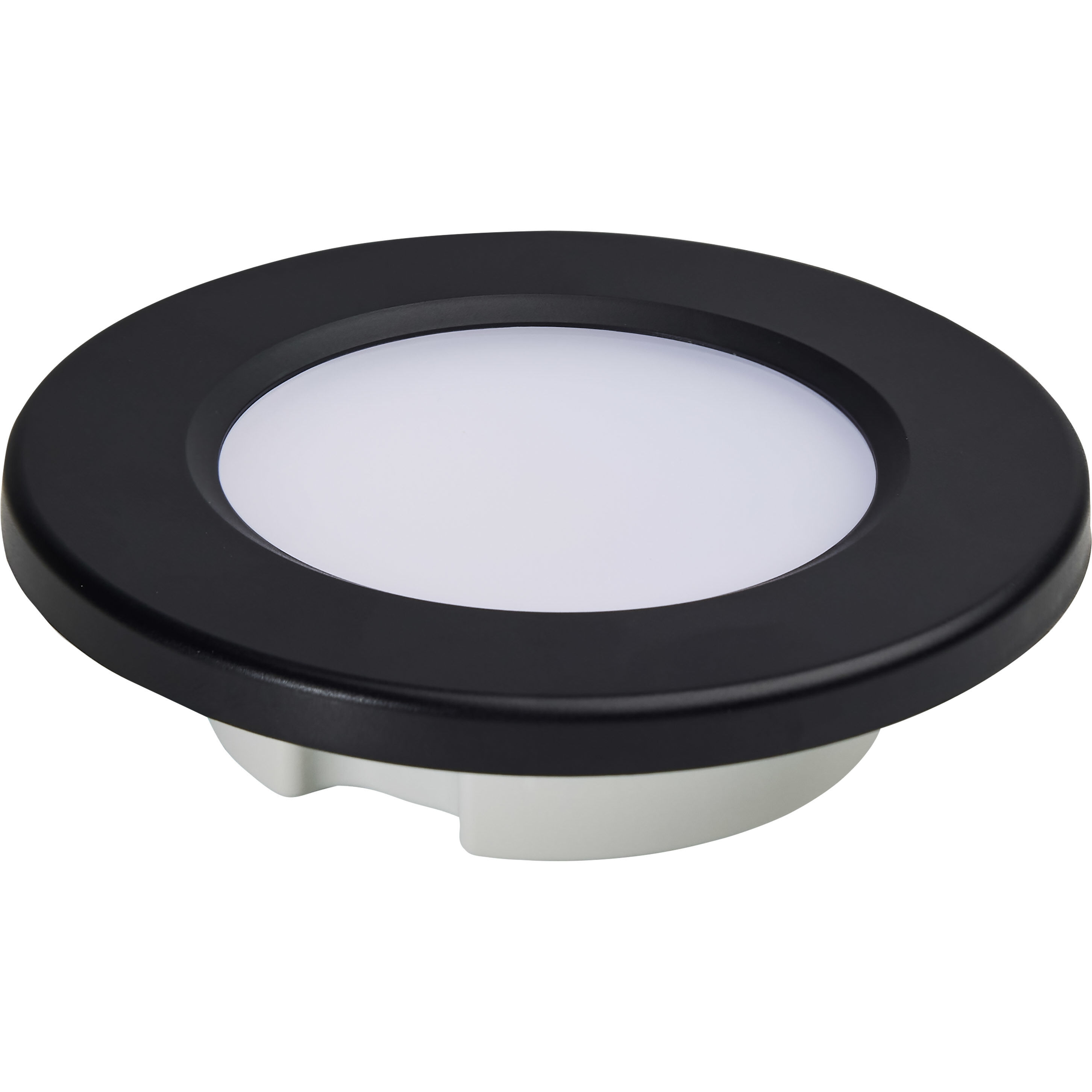 ColorQuick LED 5 inch Black Close-to-Ceiling Ceiling Light, Edge Lit