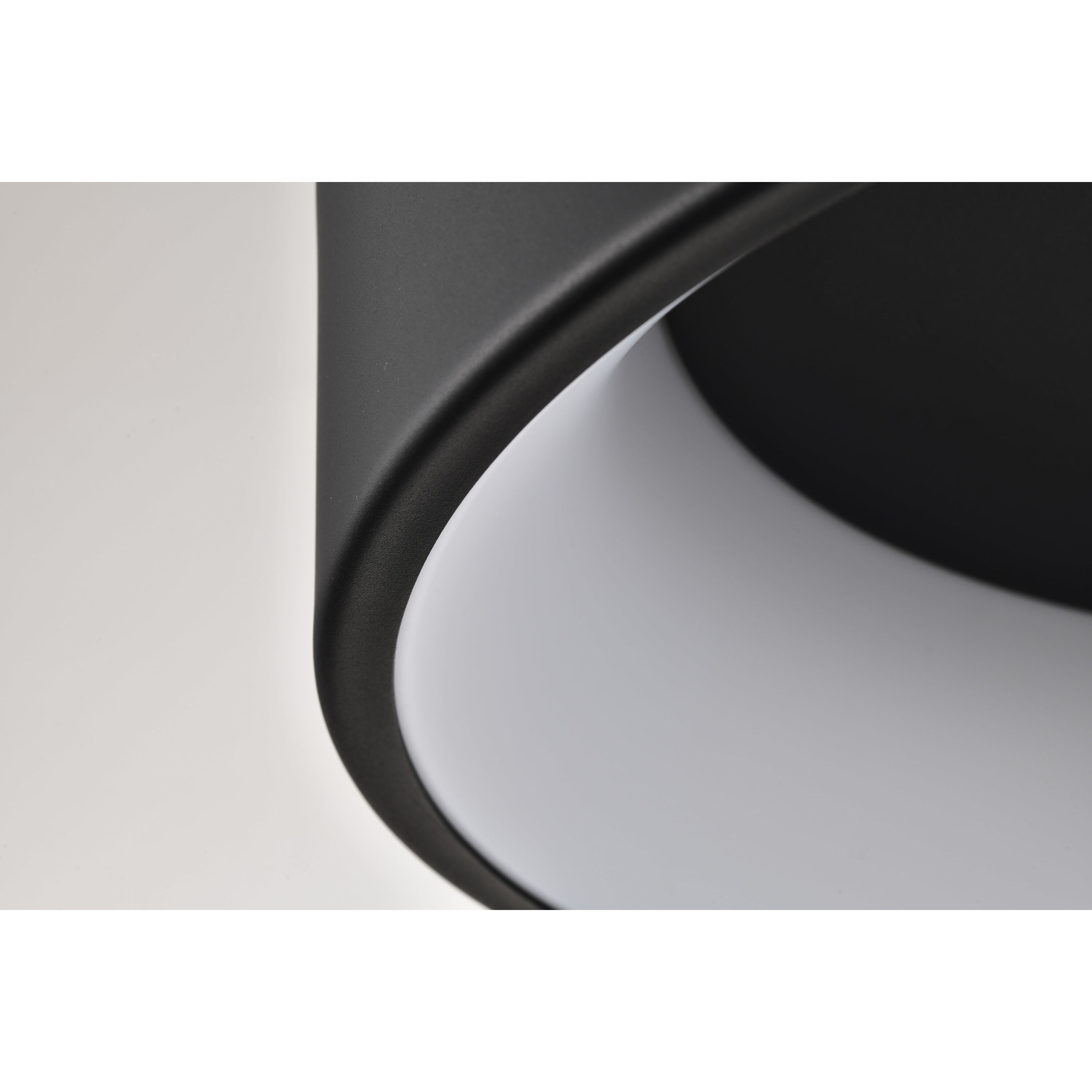 Orbit LED 23.5 inch Black Flush Mount Ceiling Light